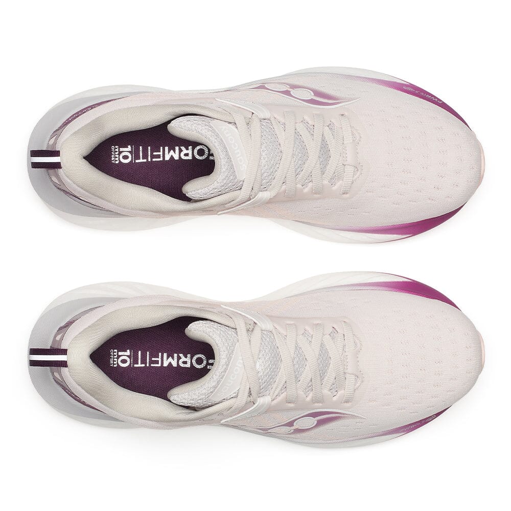 Saucony Women’s Triumph 22 - BlackToe Running#colour_moon-eggplant