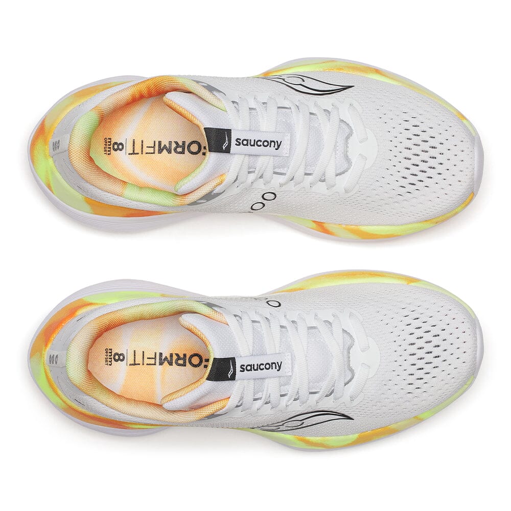 Saucony Women's Endorphin Trainer - BlackToe Running#colour_white-black