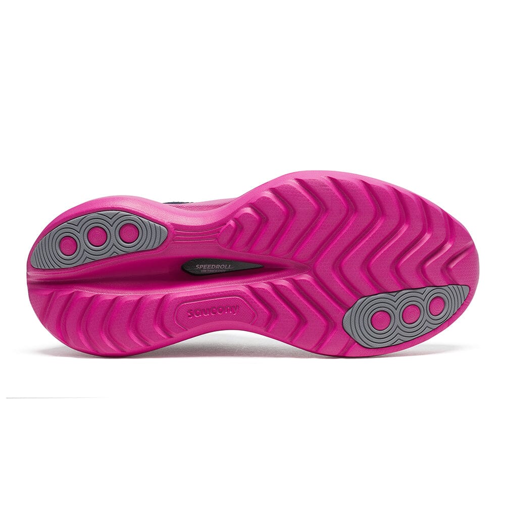 Saucony Women's Endorphin Trainer - BlackToe Running#colour_navy-fuchsia