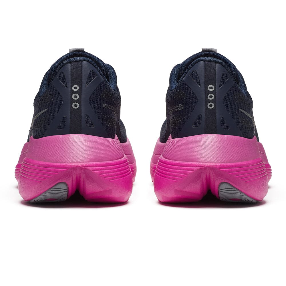 Saucony Women's Endorphin Trainer - BlackToe Running#colour_navy-fuchsia