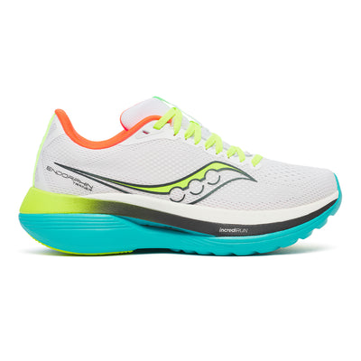 Saucony Women's Endorphin Trainer - BlackToe Running#colour_white-mutant