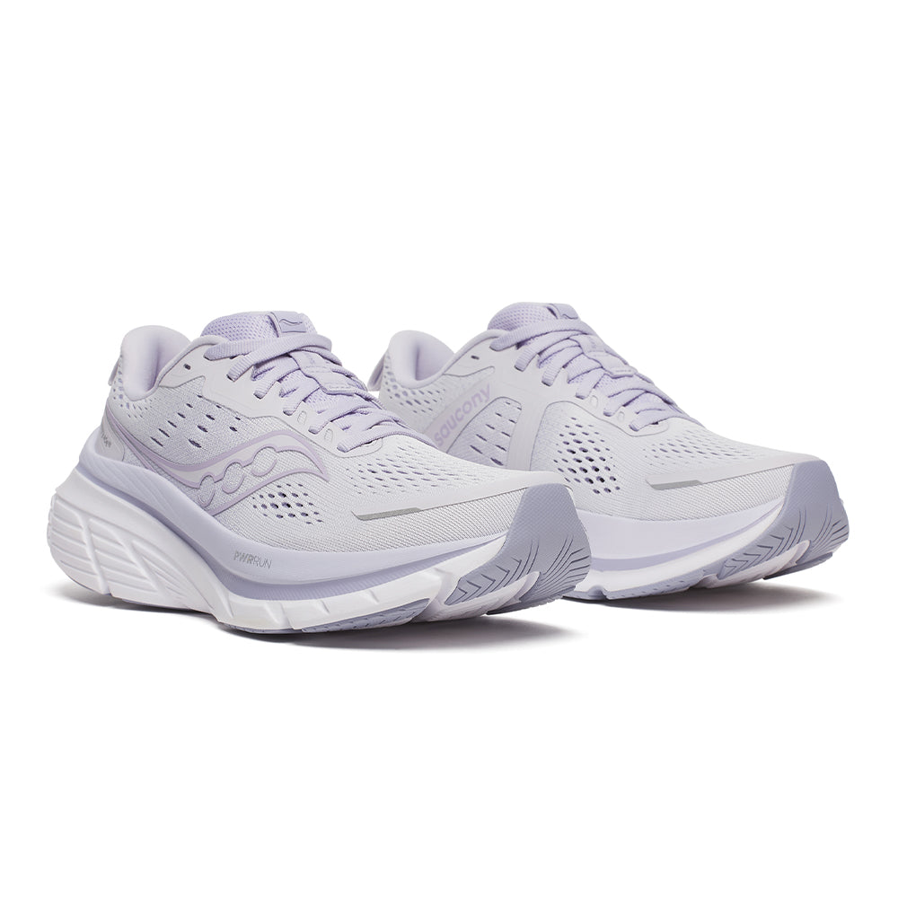 Saucony Women's Guide 18 - BlackToe Running#colour_wistful-aster