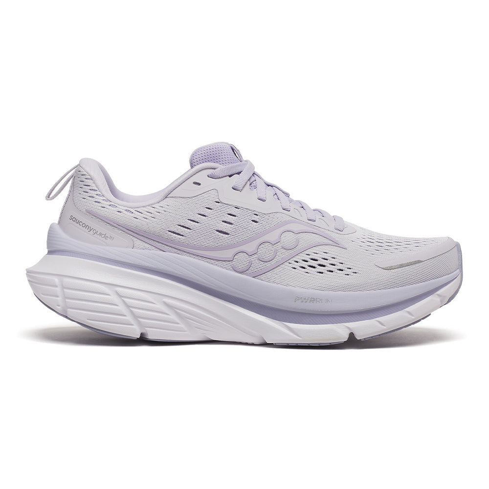 Saucony Women's Guide 18 - BlackToe Running#colour_wistful-aster