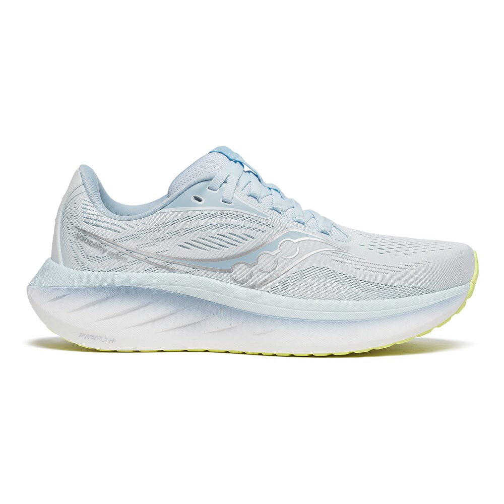 Saucony Women's Ride 18 - BlackToe Running#colour_ice-melt-dream