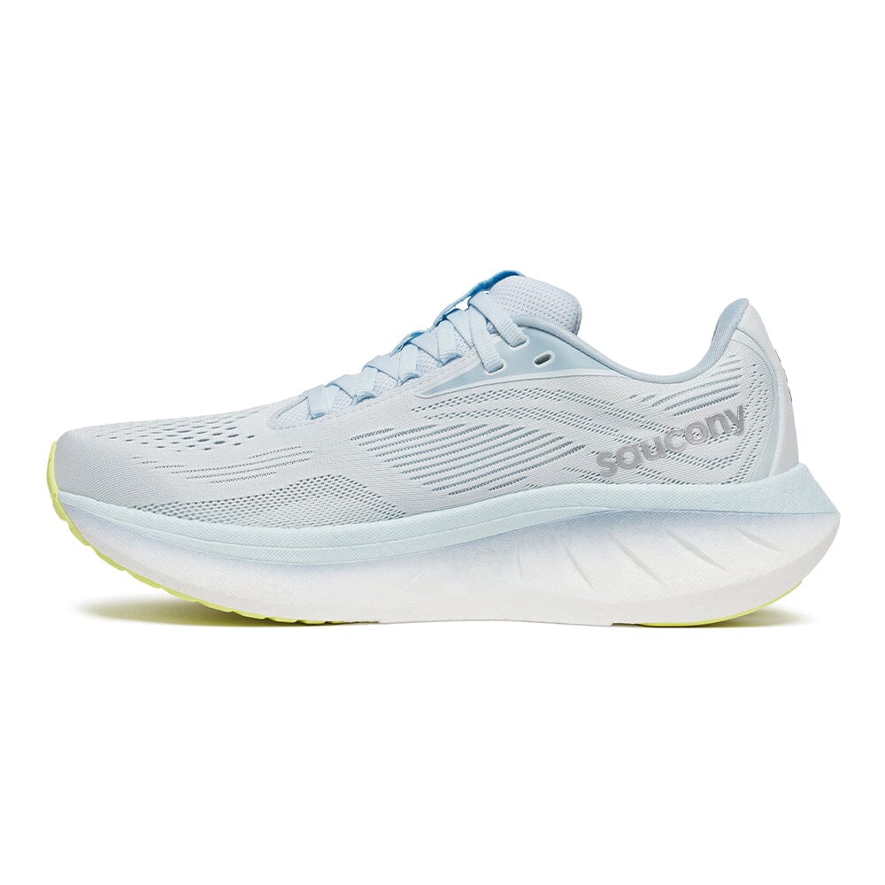 Saucony Women's Ride 18 - BlackToe Running#colour_ice-melt-dream