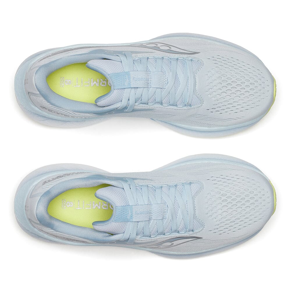 Saucony Women's Ride 18 - BlackToe Running#colour_ice-melt-dream