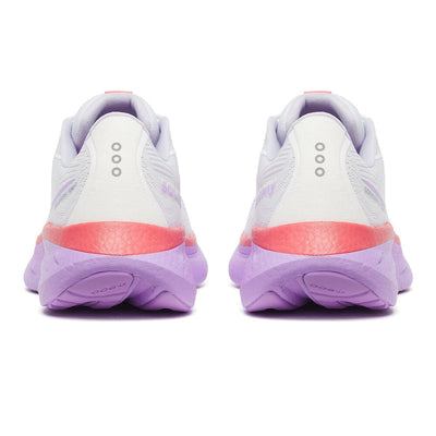 Saucony Women's Ride 18 - BlackToe Running#colour_white-coral