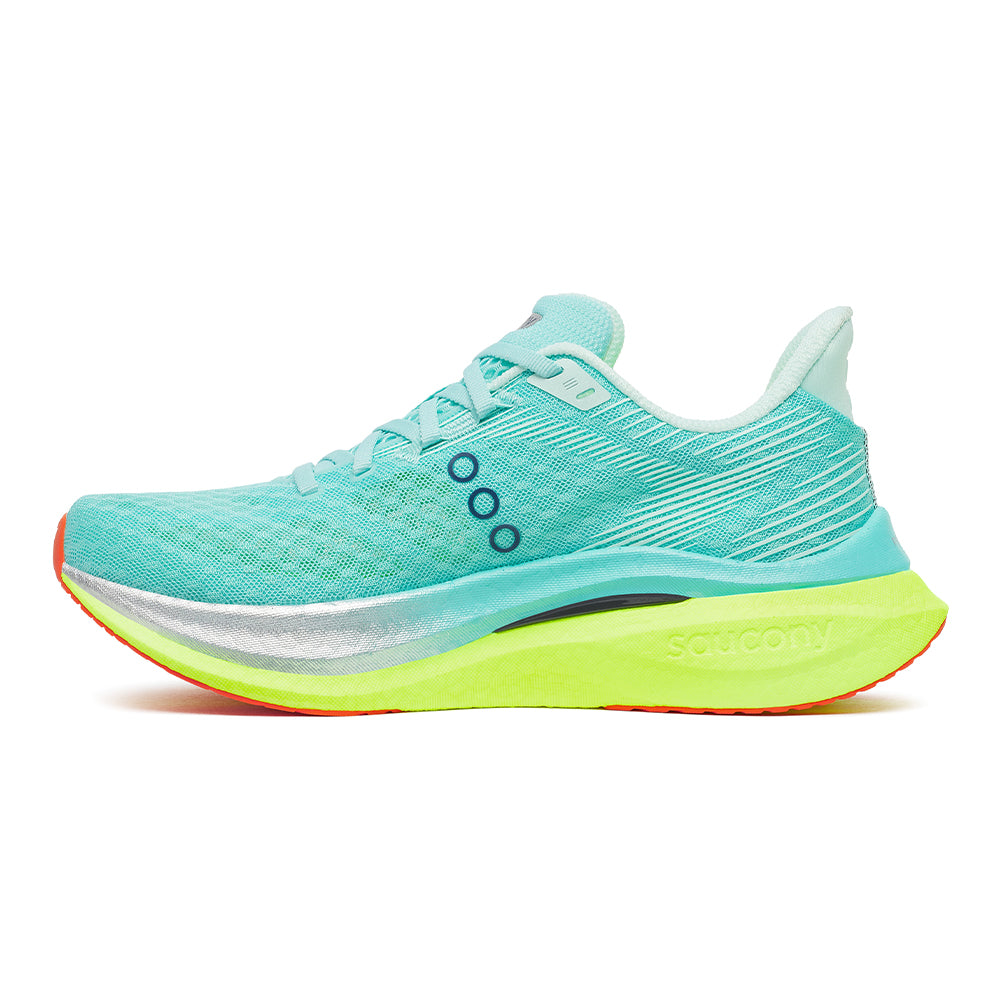 Saucony Women's Endorphin Speed 5 - BlackToe Running#colour_splash-citron