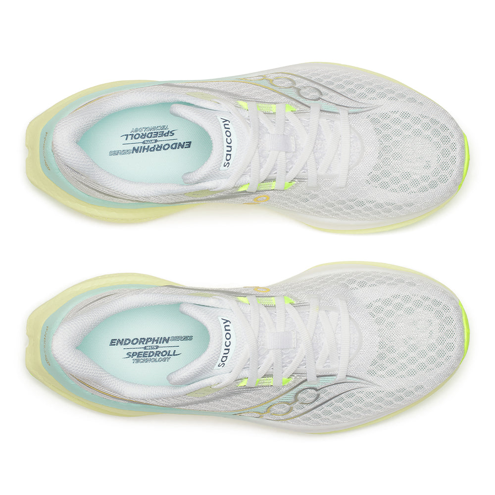 Saucony Women's Endorphin Speed 5 - BlackToe Running#colour_white-tender