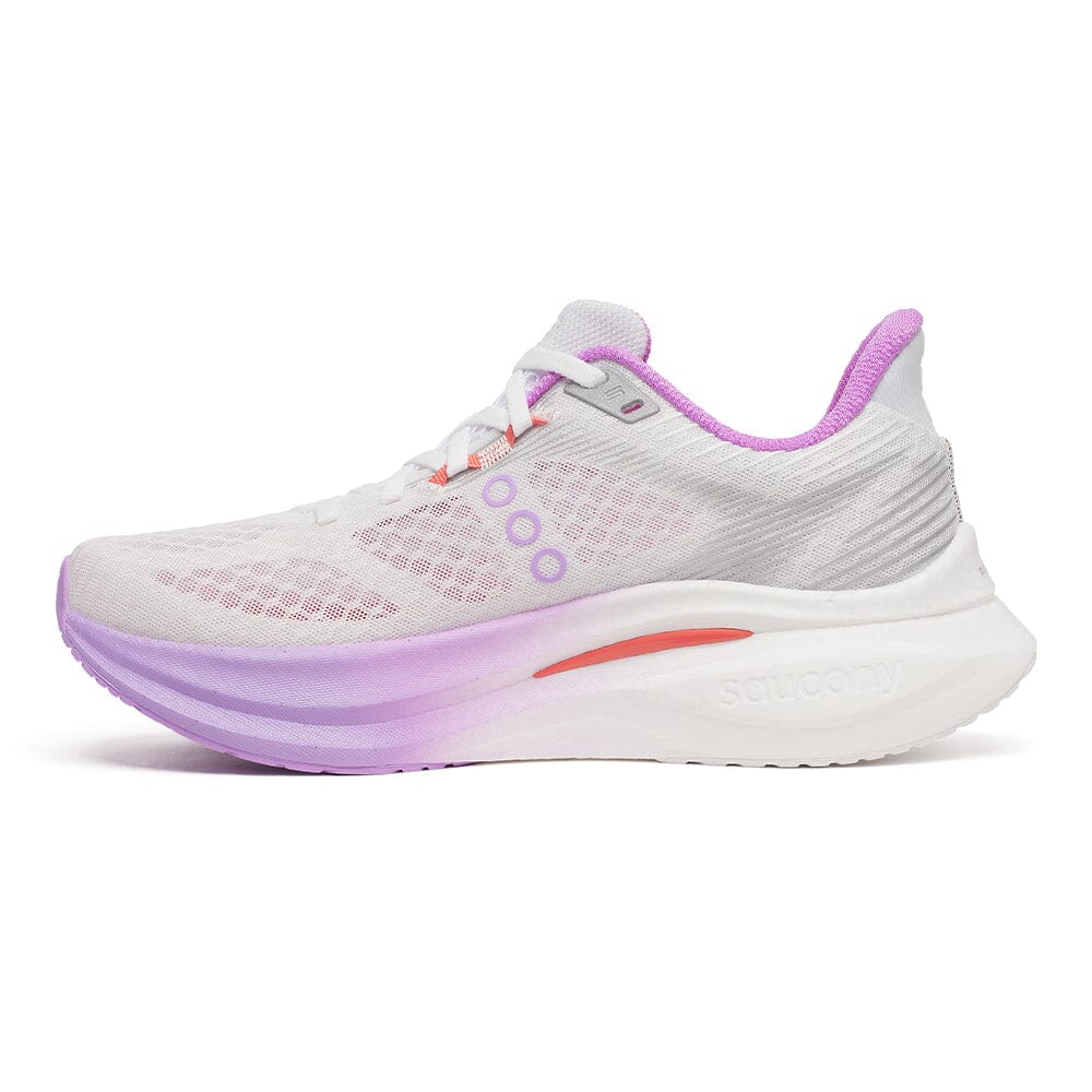 Saucony Women's Endorphin Speed 5 - BlackToe Running#colour_white-crocus