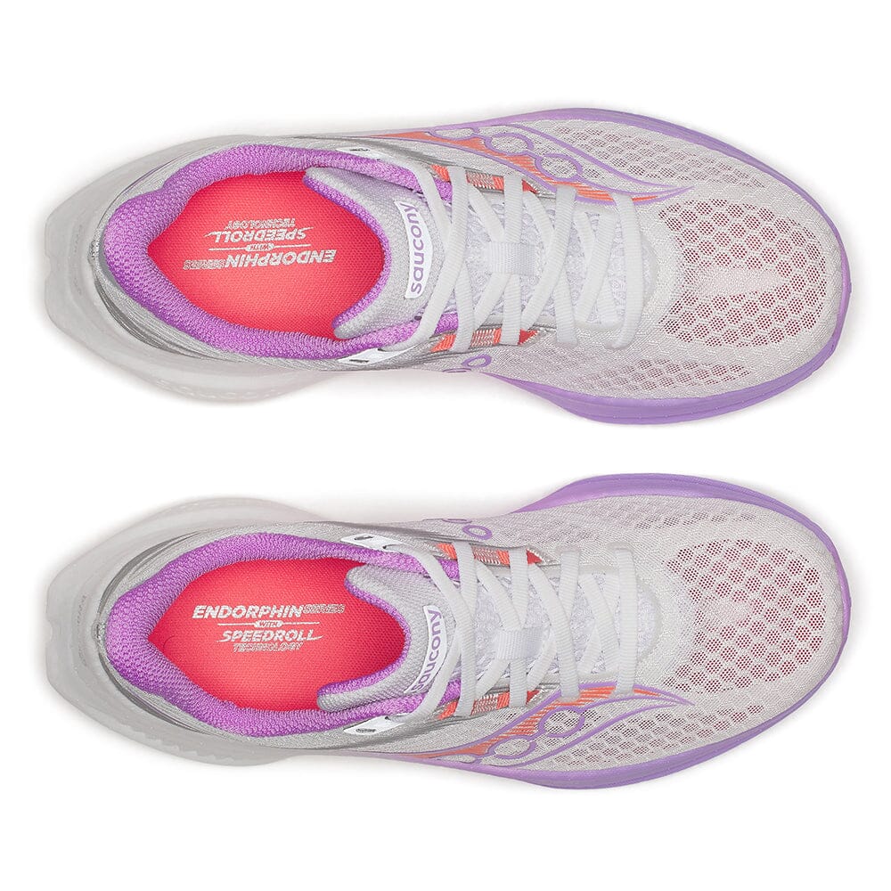 Saucony Women's Endorphin Speed 5 - BlackToe Running#colour_white-crocus