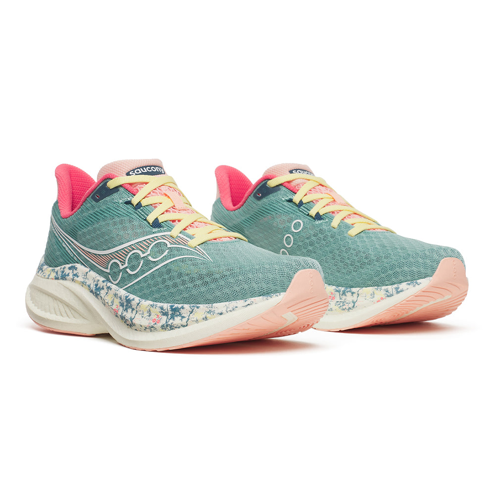 Saucony Women's Endorphin Speed 5 - BlackToe Running#colour_wasabi-antique