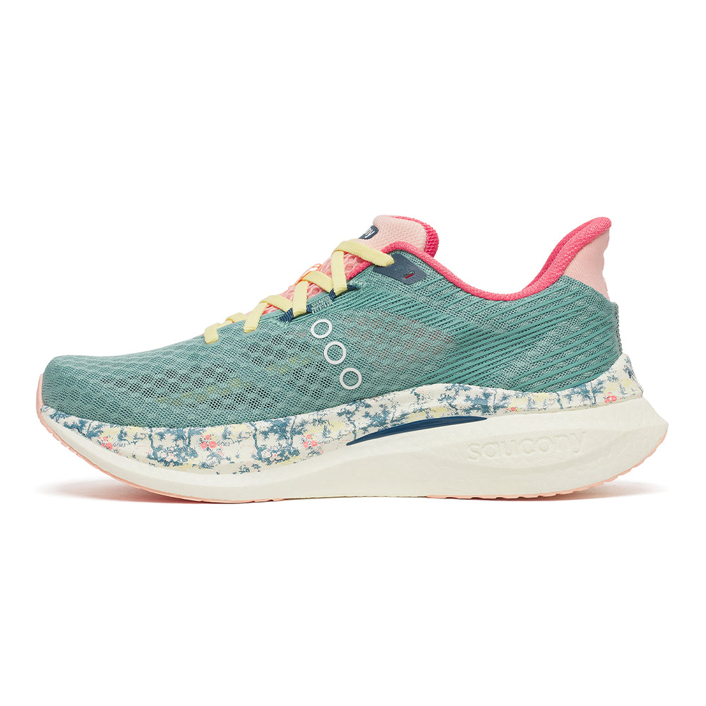 Saucony Women's Endorphin Speed 5 - BlackToe Running#colour_wasabi-antique