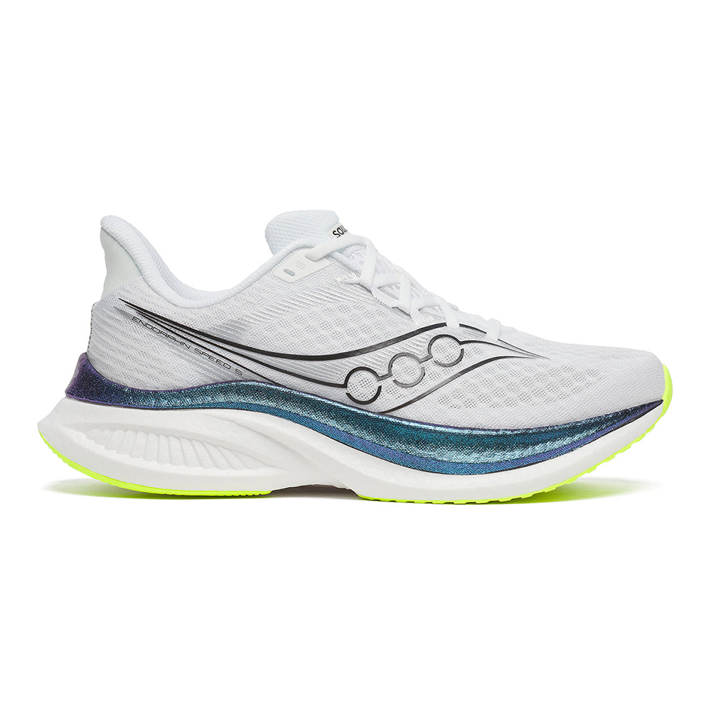 Saucony Women's Endorphin Speed 5 - BlackToe Running#colour_white-night-sky