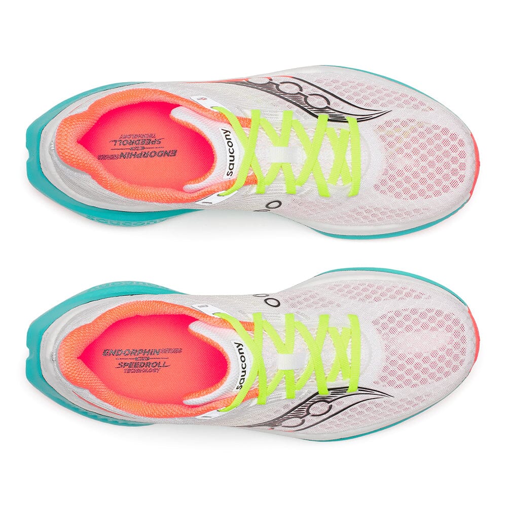 Saucony Women's Endorphin Speed 5 - BlackToe Running#colour_white-mutant