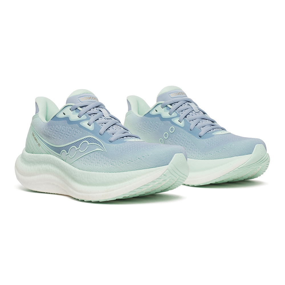 Saucony Women’s Triumph 23 - BlackToe Running#colour_celestial-calm