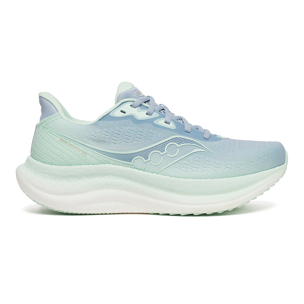 Saucony Women’s Triumph 23 - BlackToe Running#colour_celestial-calm