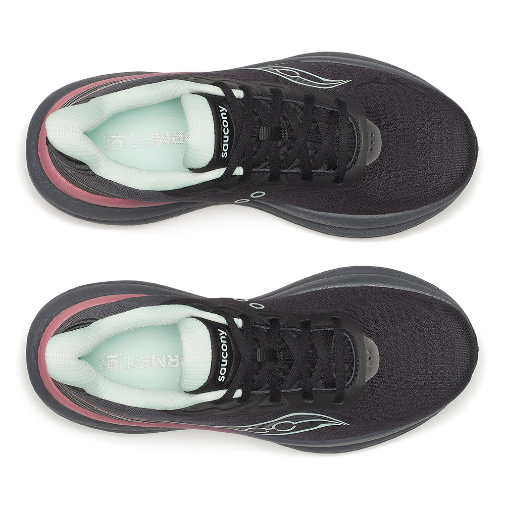 Saucony Women’s Triumph 23 - BlackToe Running#colour_black-calm