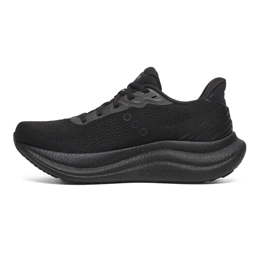 Saucony Women’s Triumph 23 - BlackToe Running#colour_triple-black