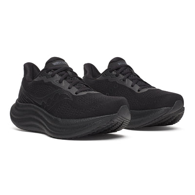 Saucony Women’s Triumph 23 - BlackToe Running#colour_triple-black