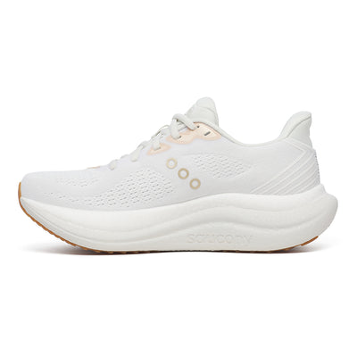 Saucony Women’s Triumph 23 - BlackToe Running#colour_white-arctic