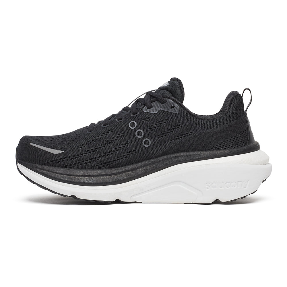 Saucony Women's Hurricane 25 - BlackToe Running#colour_black-white