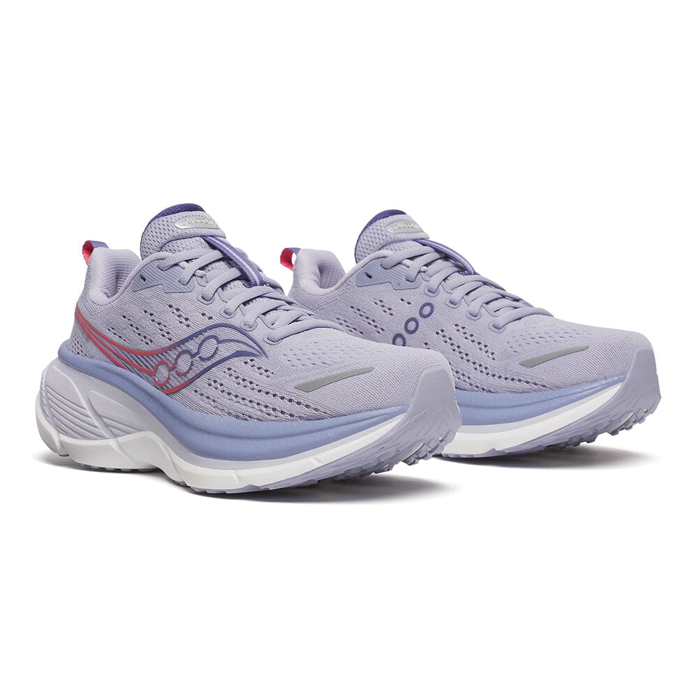 Saucony Women's Hurricane 25 - BlackToe Running#colour_thistle-aster