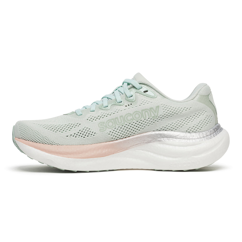 Saucony Women's Ride 19 - BlackToe Running#colour_mist-cameo