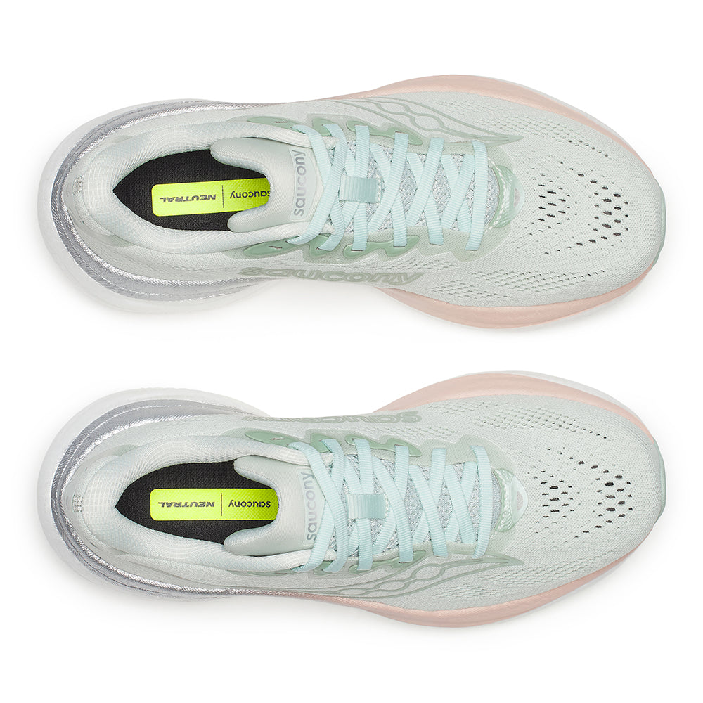 Saucony Women's Ride 19 - BlackToe Running#colour_mist-cameo