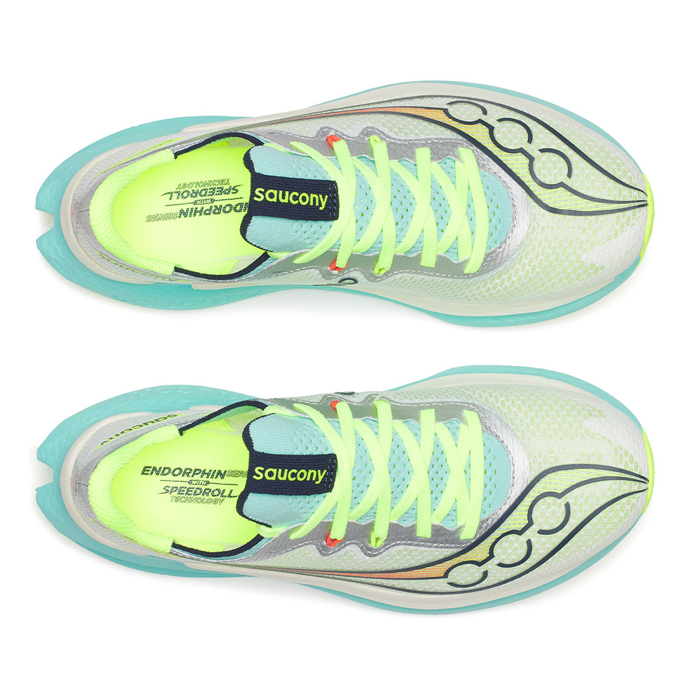 Saucony Women's Endorphin Pro 5 - BlackToe Running#colour_white-splash