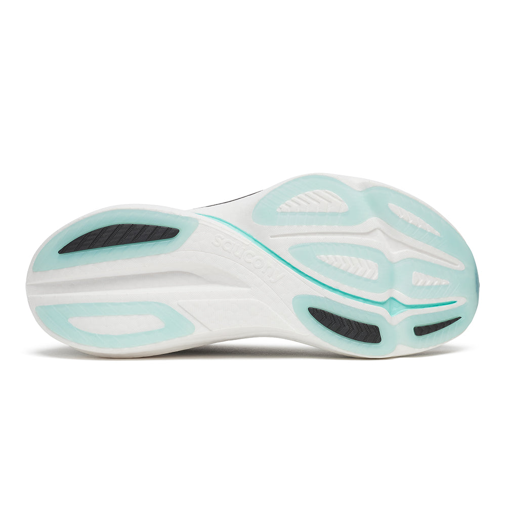 Saucony Women's Endorphin Azura - BlackToe Running#colour_black-aqua