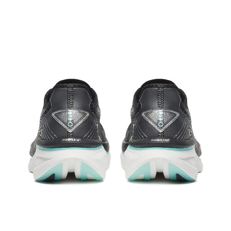 Saucony Women's Endorphin Azura - BlackToe Running#colour_black-aqua