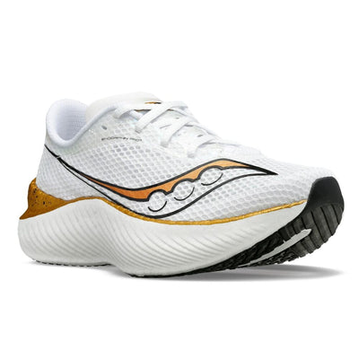 Saucony Men's Endorphin Pro 3 Men's Shoes - BlackToe Running#colour_white-gold