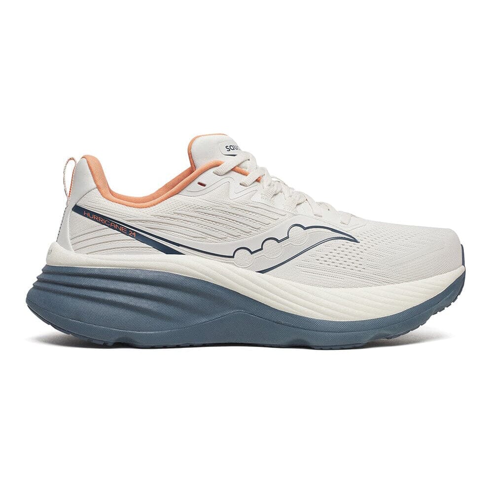 Saucony Men's Hurricane 24 - BlackToe Running#colour_vanilla-dusk