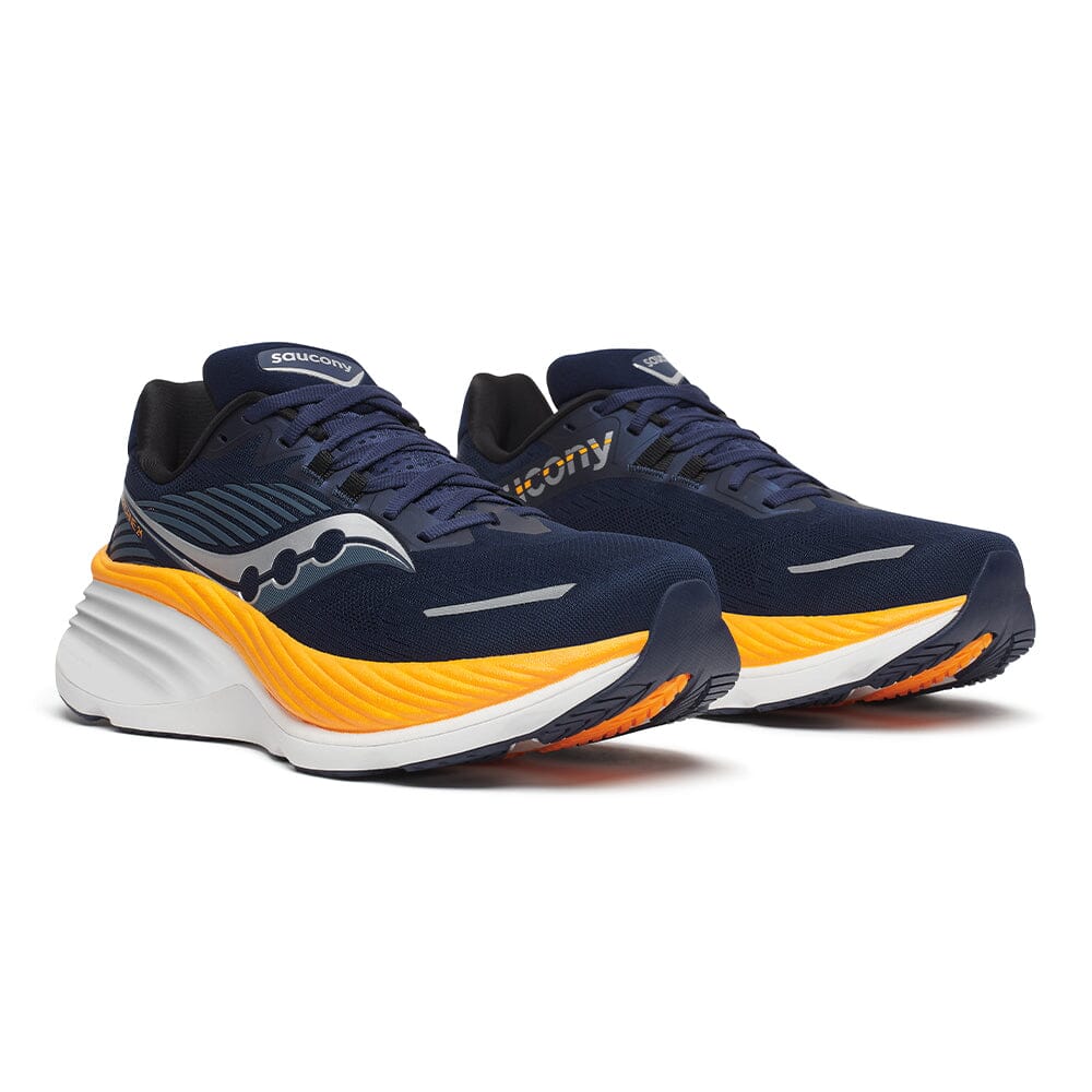 Saucony Men's Hurricane 24 - BlackToe Running#colour_navy-peel