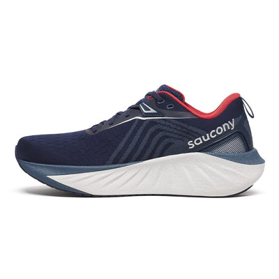 Saucony Men’s Triumph 22 - BlackToe Running#colour_navy-dusk