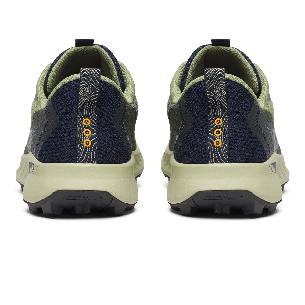 Saucony Men's Peregrine 15 GTX - BlackToe Running#colour_hemlock-navy