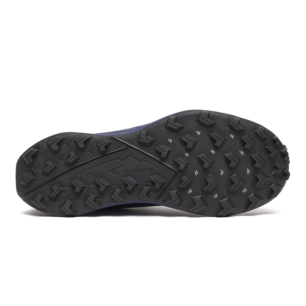 Saucony Men's Peregrine 15 GTX - BlackToe Running#colour_regal-black