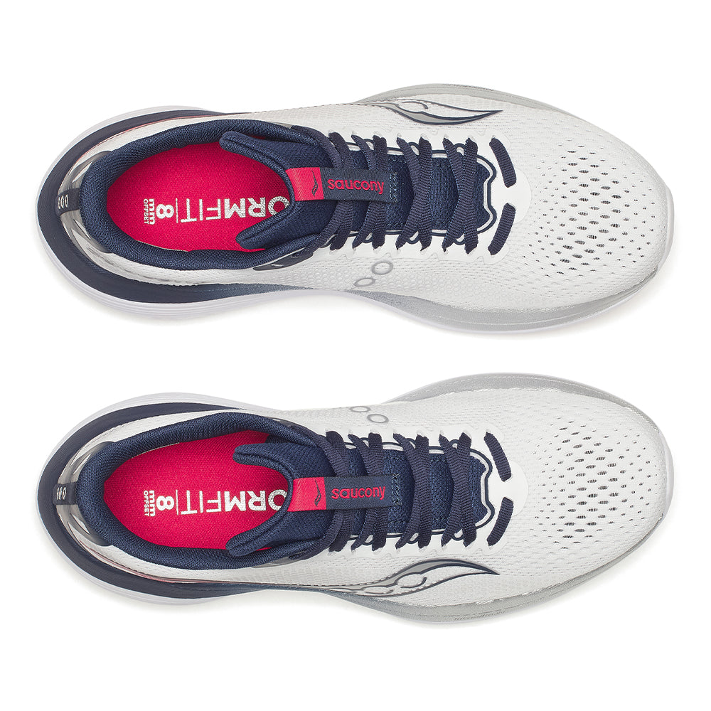 Saucony Men's Endorphin Trainer - BlackToe Running#colour_white-navy