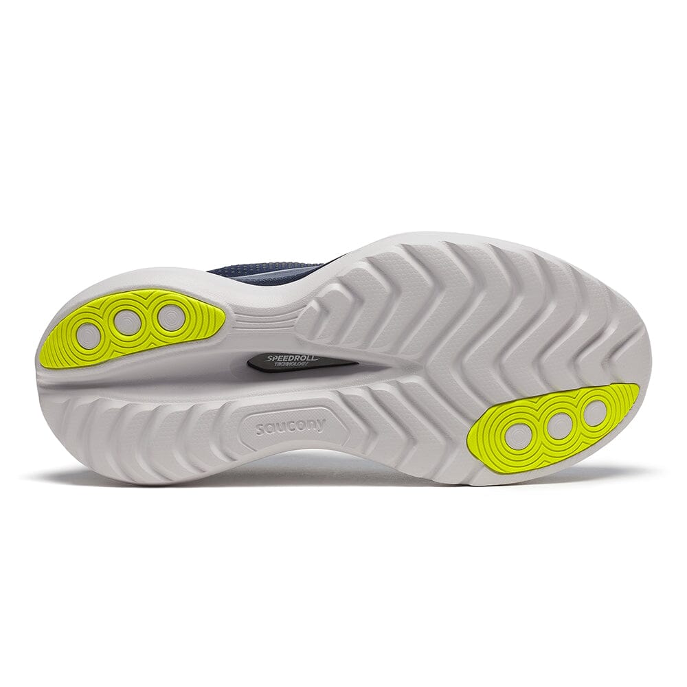 Saucony Men's Endorphin Trainer - BlackToe Running#colour_navy-primrose