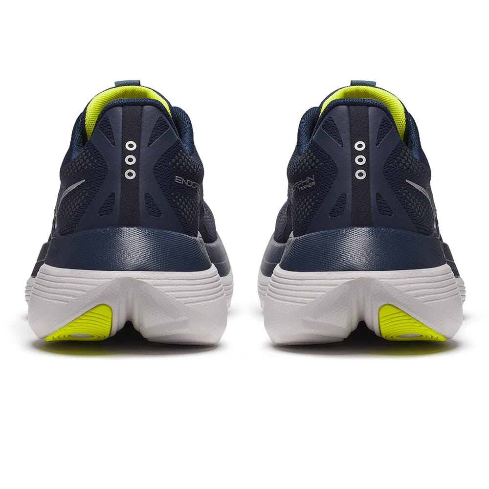 Saucony Men's Endorphin Trainer - BlackToe Running#colour_navy-primrose