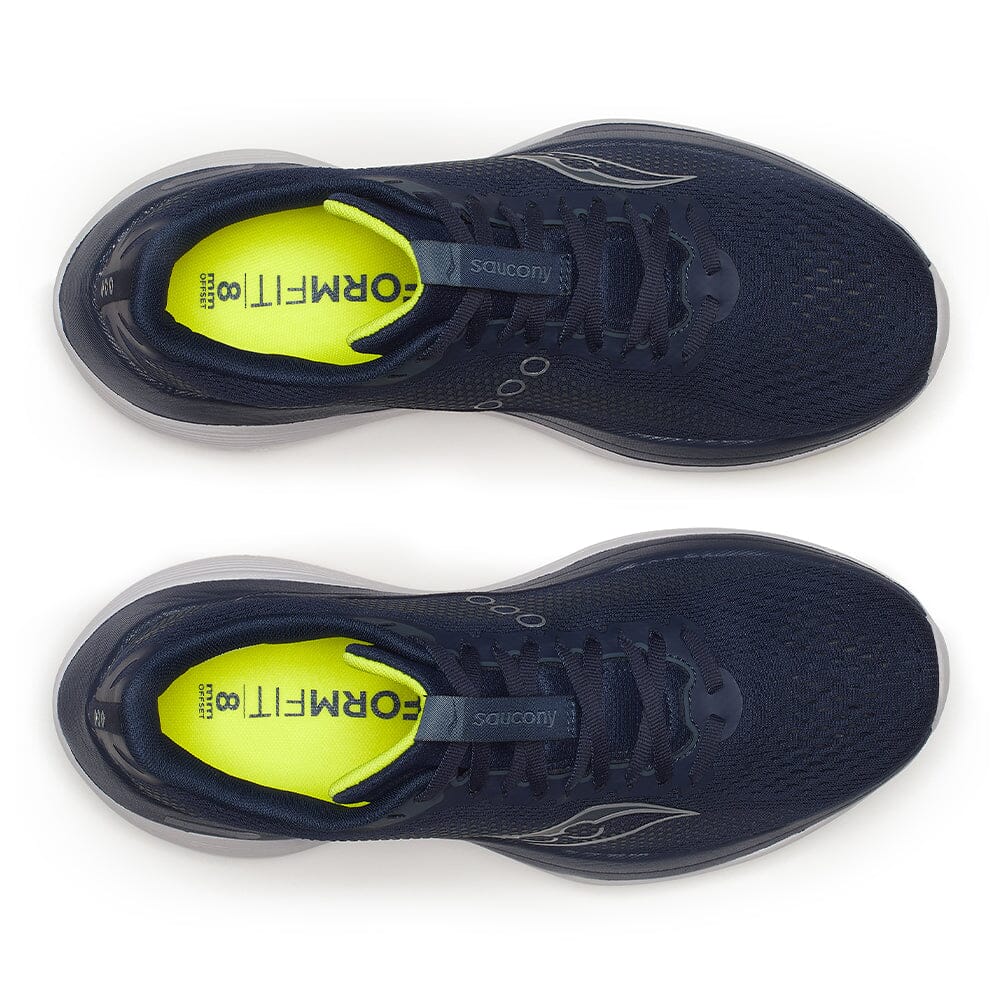 Saucony Men's Endorphin Trainer - BlackToe Running#colour_navy-primrose