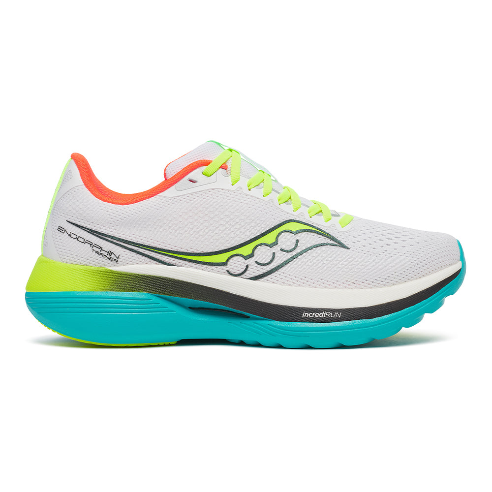 Saucony Men's Endorphin Trainer - BlackToe Running#colour_white-mutant