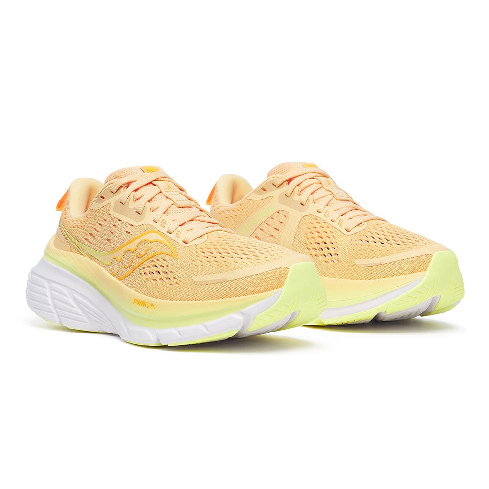 Saucony Women's Guide 18 - BlackToe Running#colour_peach-sunny