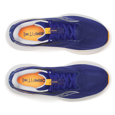 Saucony Men's Ride 18 - BlackToe Running#colour_azurite-peel
