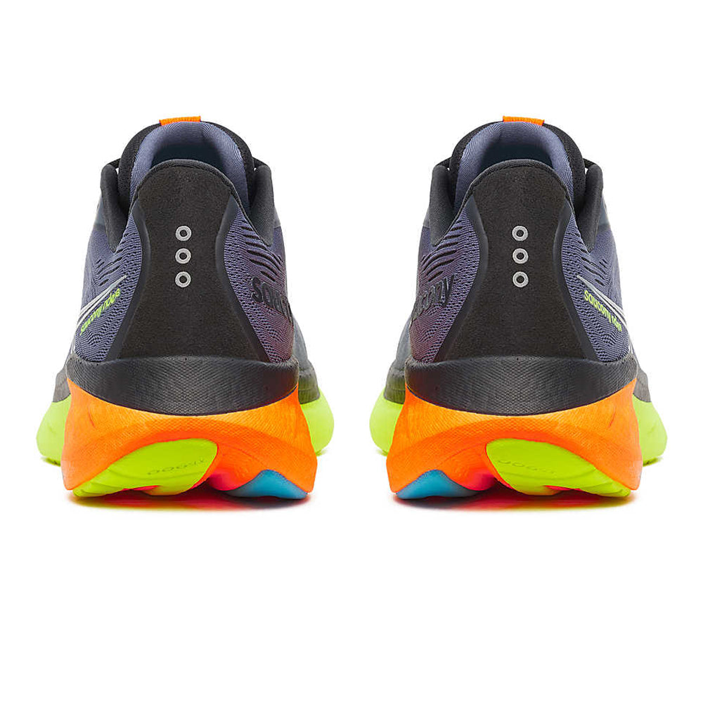 Saucony Men's Ride 18 - BlackToe Running#colour_shadow-vizi