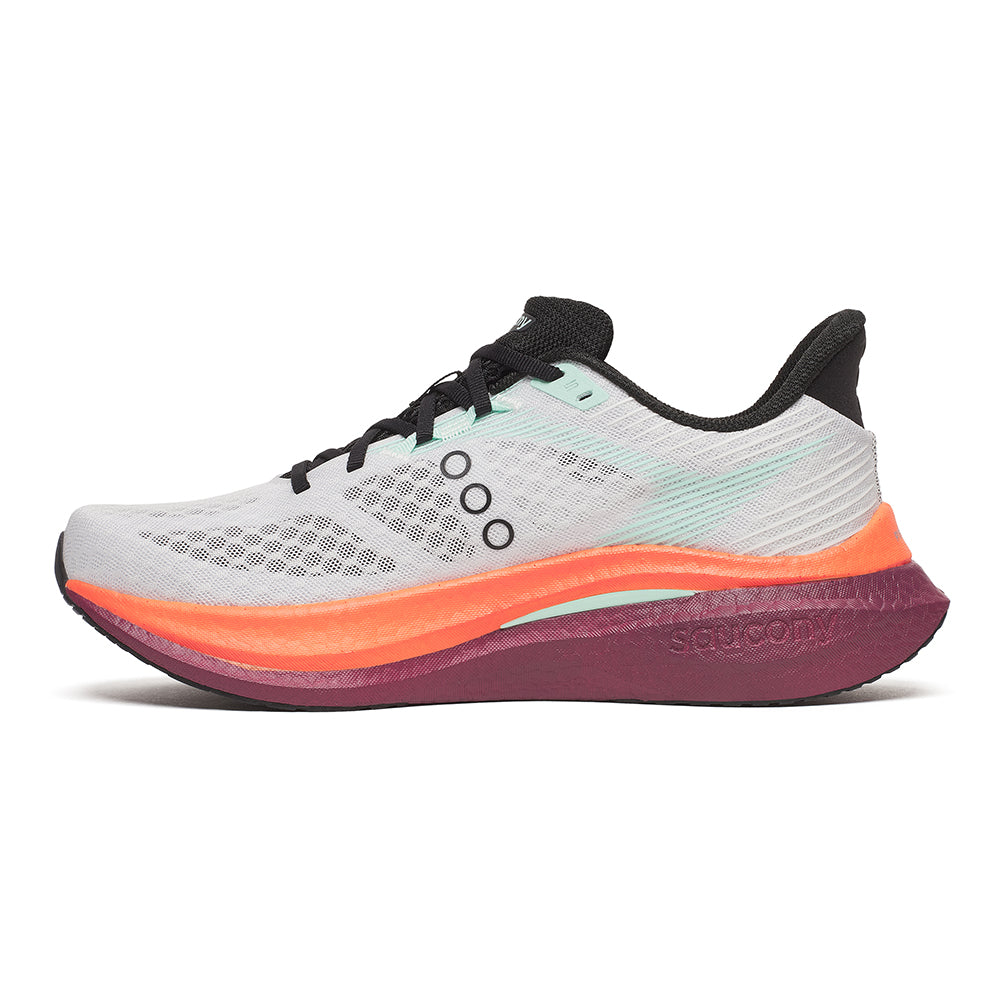 Saucony Men's Endorphin Speed 5 - BlackToe Running#colour_white-crimson