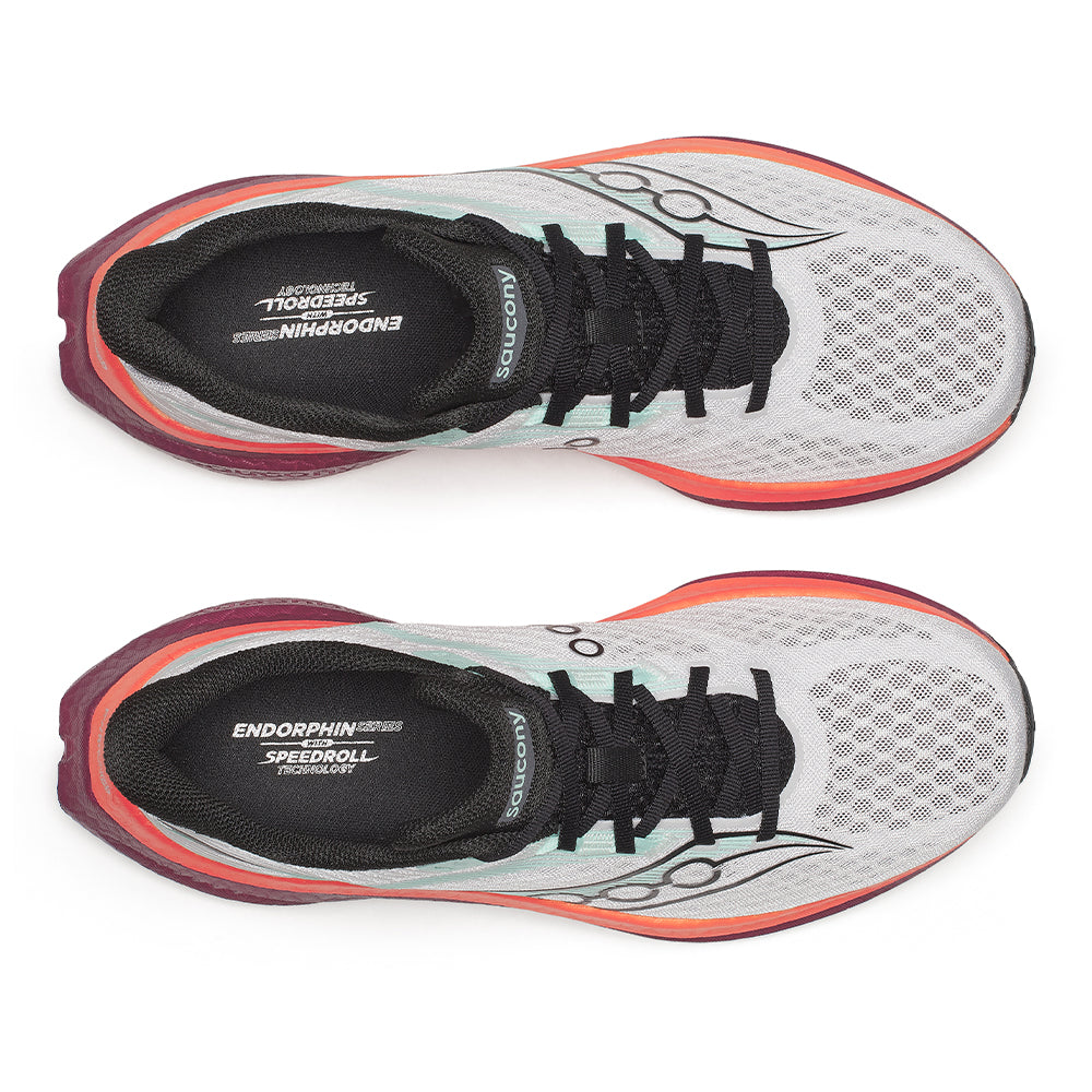 Saucony Men's Endorphin Speed 5 - BlackToe Running#colour_white-crimson
