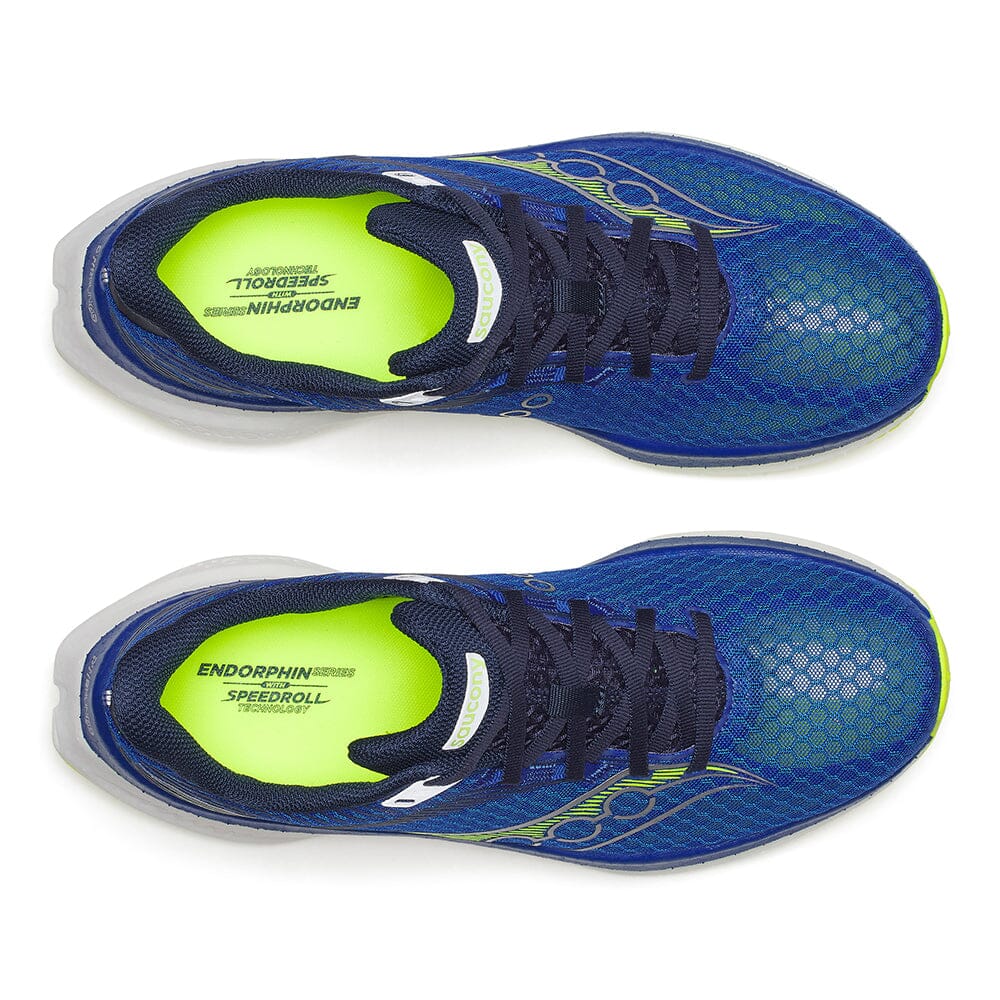 Saucony Men's Endorphin Speed 5 - BlackToe Running#colour_lapis-navy