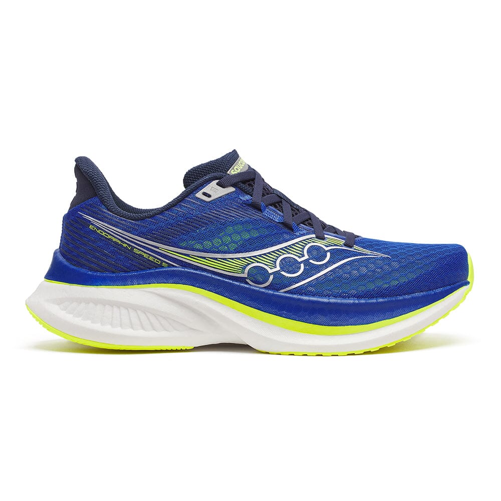 Saucony Men's Endorphin Speed 5 - BlackToe Running#colour_lapis-navy